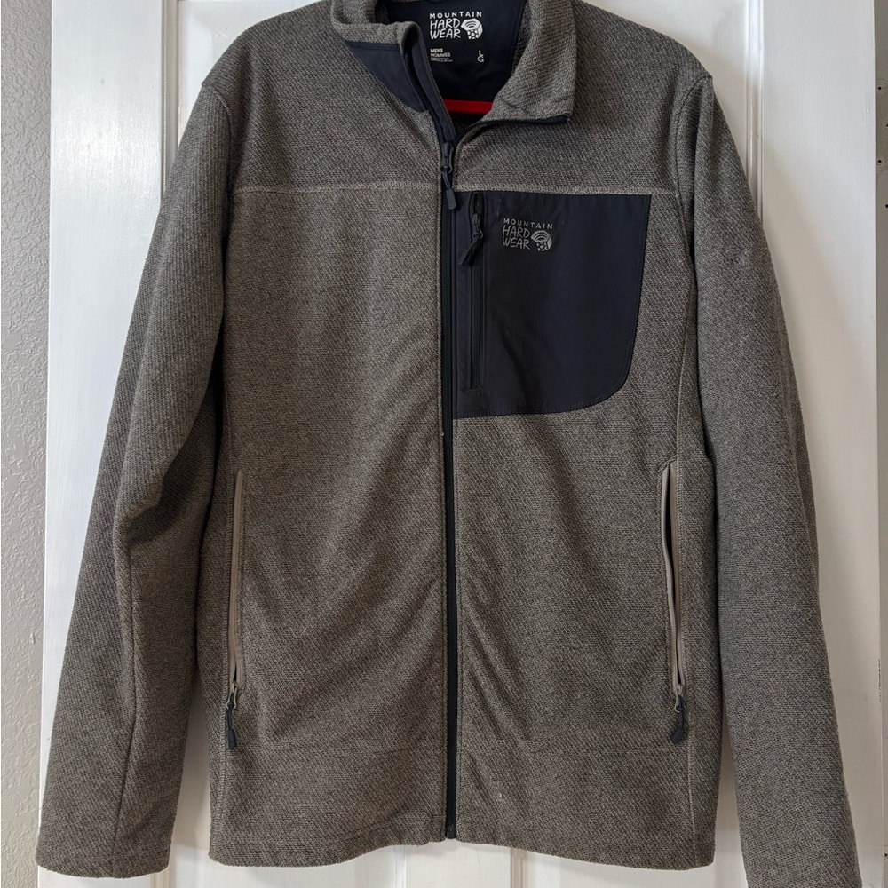 Mountain Hardwear Men's Gray Performance Jacket